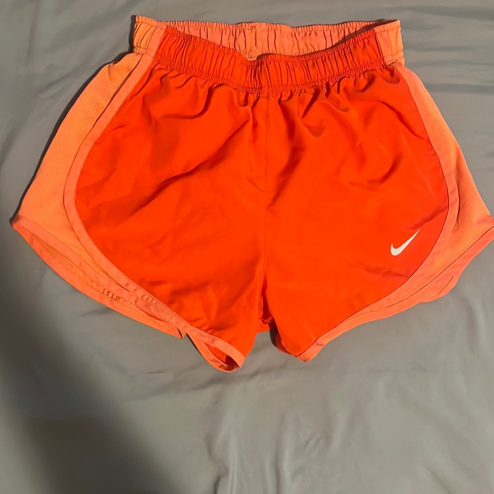 Red/orange women’s Nike shorts
